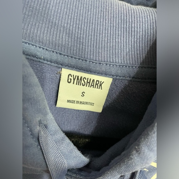 Gymshark Cropped Hoodie Blue/Purple Color Size S - Picture 5 of 5
